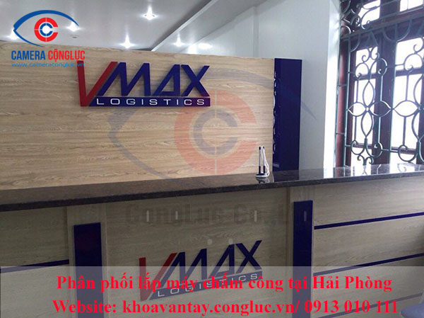 Lắp máy chấm công tại tòa nhà Thành Đạt – Công ty VMAX