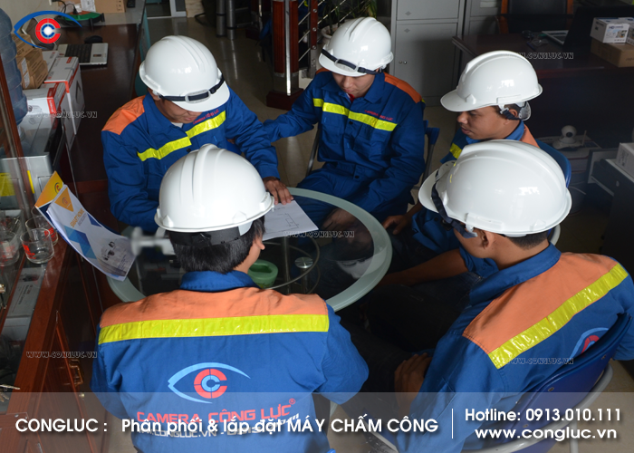 Kỹ thuật lắp máy chấm công chuyên nghiệp tại Quận Lê Chân