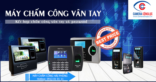 lắp đặt máy chấm công vân tay tại văn phòng kcn đình vũ