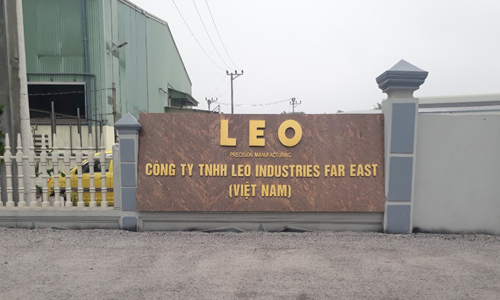 Lắp 3 máy chấm công vân tay tại Công ty LEO INDUSTRIES FAR EAST Kim Thành, Hải Dương