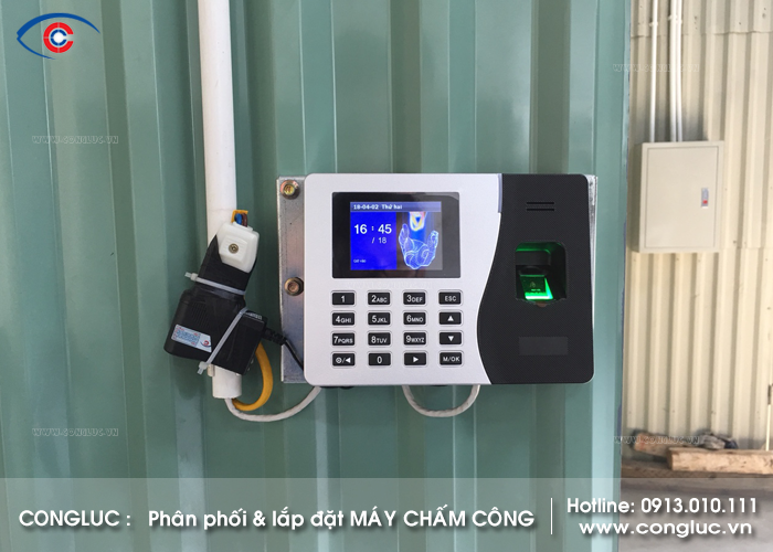 Lắp đặt máy chấm công tại Xã Đại Hợp, Huyện Kiến Thụy Hải Phòng