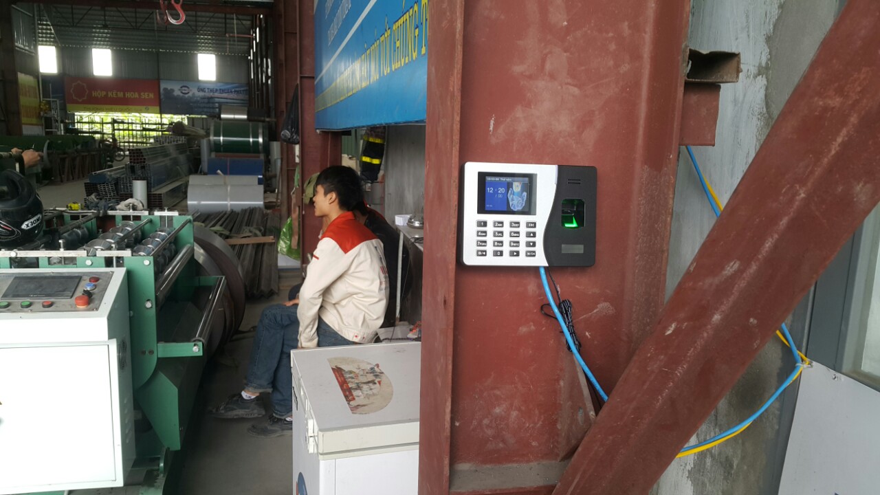 Lắp đặt máy chấm công tại Xã Đông Phương, Huyện Kiến Thụy Hải Phòng