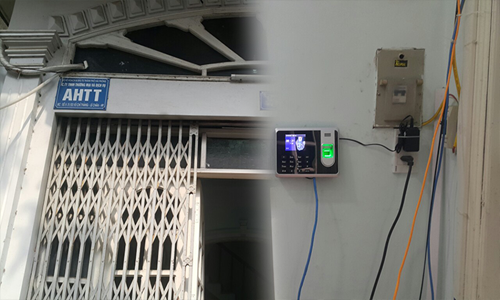 Cung cấp máy chấm công lắp tại Công ty AHTT Lê Chân Hải Phòng
