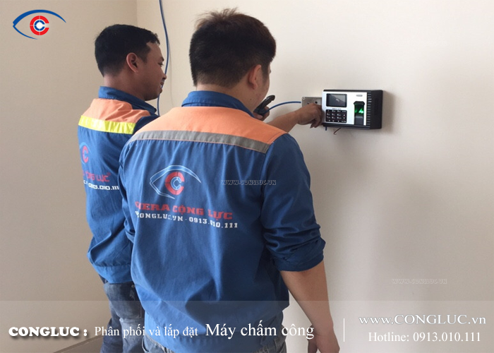 Công ty lắp máy chấm công tại Bắc Sơn Kiến An Hải Phòng