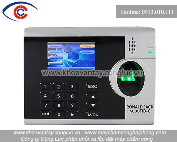 H&igrave;nh ảnh sản phẩm m&aacute;y chấm c&ocirc;ng 4000TID-C