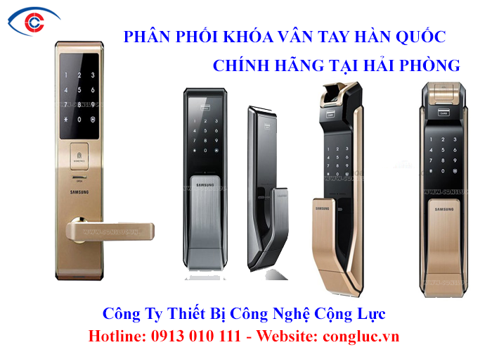 Địa chỉ bán khóa cửa vân tay Hải Phòng uy tín