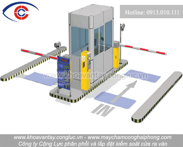 Giải pháp lắp kiểm soát hoạt động ra vào tại bãi đỗ xe