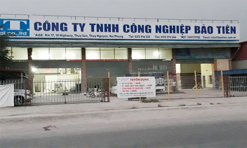 Lắp đặt máy chấm công vân tay Ronald Jack S4000ID tại Công ty Bảo Tiên Hải Phòng